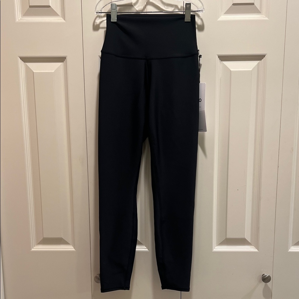 ALO 7/8 High-waist Airlift Black Leggings